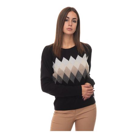 U.s. Polo Assn. Round-neck pullover Sort, Dame