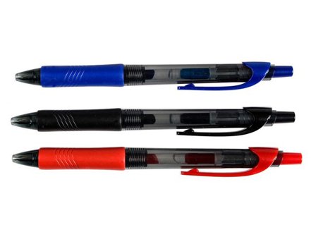 Marvy Gelpenna recycled 0,5mm blå - Lyreco - Kontorsmaterial - Pennor - Gelpennor