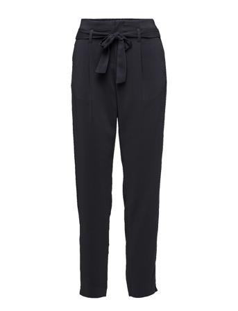 R5005, Andreasz Pants Bukser Med Rette Ben Blå Saint Tropez