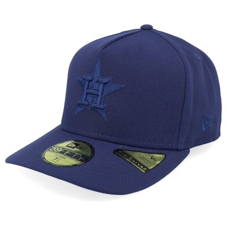New Era - MLB Blå fitted Caps - Houston Astros 59FIFTY Color Pack Light Navy A-frame Fitted @ Hatstore