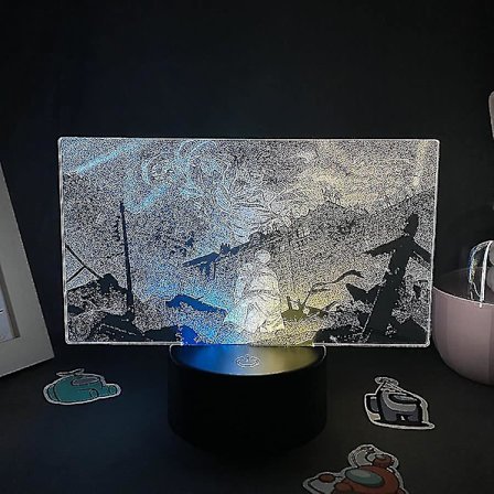 Shxx Anime Attack-on-titan 3d Yövalo Lapsille Manga Attack-on-titan Hahmolahjat Anime-faneille3d7l-438