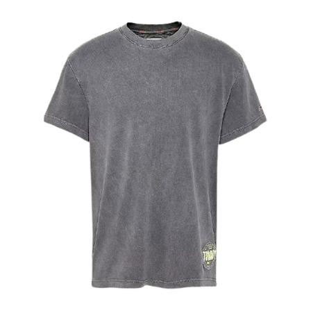 Tommy Hilfiger - T-shirts - Grå - Herr - Storlek: L, Herr, Storlek: L