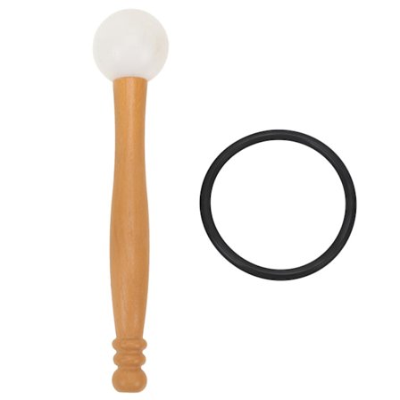 Syngeskål Træ Mallet Buddha Lydskål Mallet Træ Mallet Krystal Skåle Syngeskål Træpind