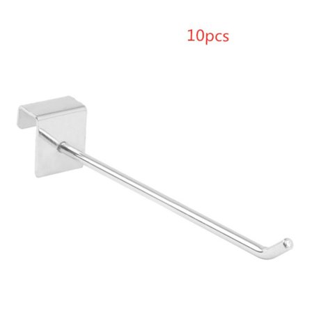 10 kpl Neliömäinen putki koukkuteline koukku Heavy Duty