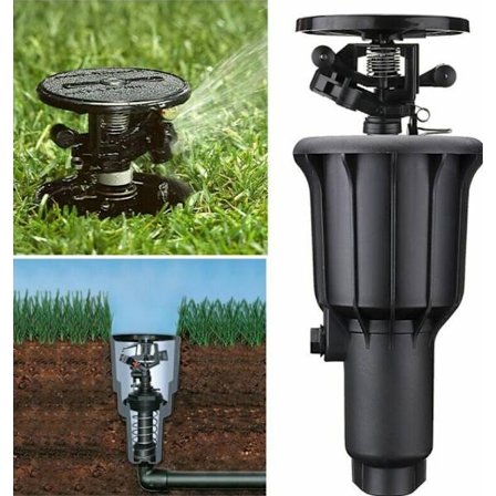 Vandingsanlæg Tågesprinkler Automatisk Rotation Pop-up Spray He