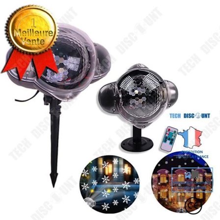 Projektionslys - TD - LED Snefnug - Dekorativ - 10W - Udendørs