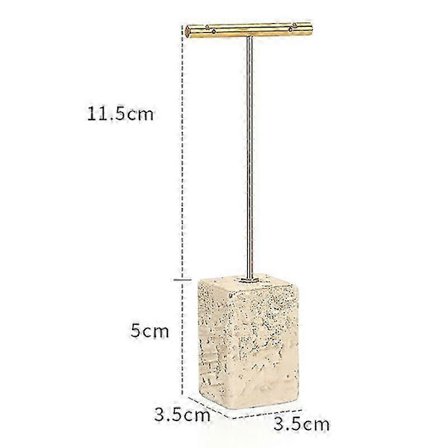 Metall Øredobber Smykker Display Gips Organizer Øredobber Smykker Display Stativ Hardt Display Stativ Ho