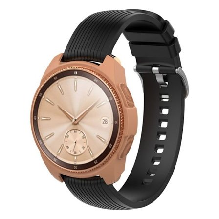 Samsung Galaxy Watch (42mm) blødt silikone etui - Guld
