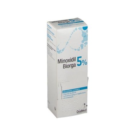 Minoxidil Biorga 5% Soluzione Cutanea 3x60ml
