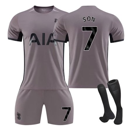 23-24 Nya Tottenham Bortaträningsoverall Tröja Sportkläder NO.7 SON NO.7 SON
