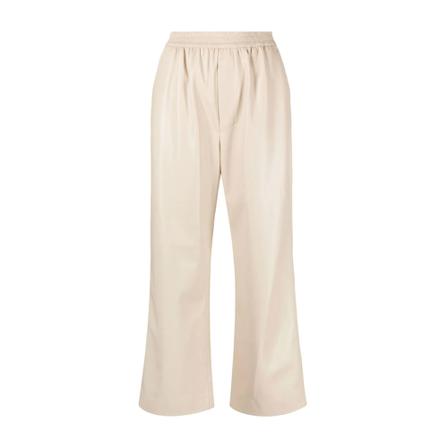 Nanushka, Wide Trousers Beige, Dames, Maat:M