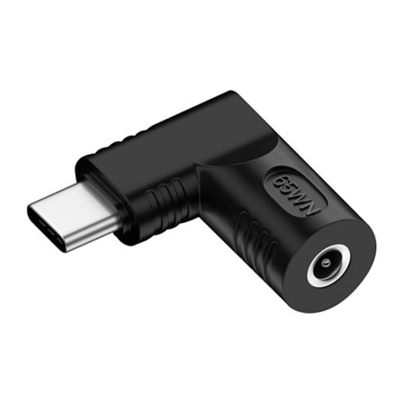 Type-C DC Strømstik Jack Stik TypeC Han til DC- Hun Adapter Konverter til Notebook PC Telefon Valgfri