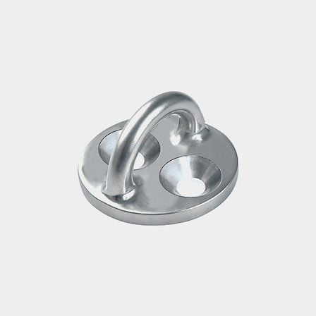 Fast padeye Ronstan RF2429-02, rustfri, 34 mm, 2 huller