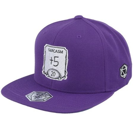 Critiql Hit - Lila snapback Keps - Sarcasm Ability Purple Snapback @ Hatstore