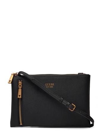 Naya Double Zip Crossbody Black GUESS
