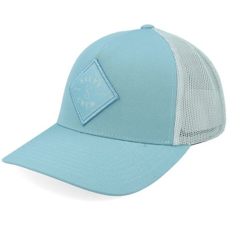 Salty Crew - Blå trucker Keps - Sea Line Retro Deep Sea A-Frame Trucker @ Hatstore