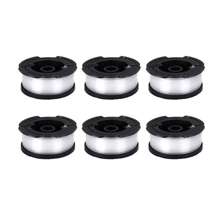 6-pack spolar till BLACK+DECKER AF-100-3ZP grästrimmer