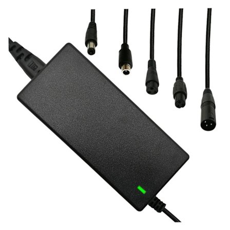 42V 2A Batterioplader DC5.5x2.5 Hurtig Opladning Universal Type til 36V Lithium Batteri 100-240V Leveres med 5 Adaptere