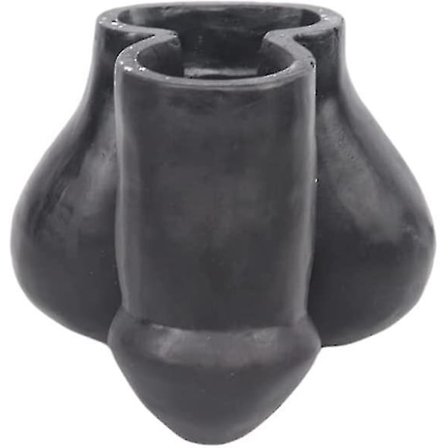 Krop Vase Resin Skulptur Blomst Planteholder Valentinsdag Kreativ Borddekoration Håndværk Blomster Vaser Kvindelig Gulv Vase (sort 1 stk)
