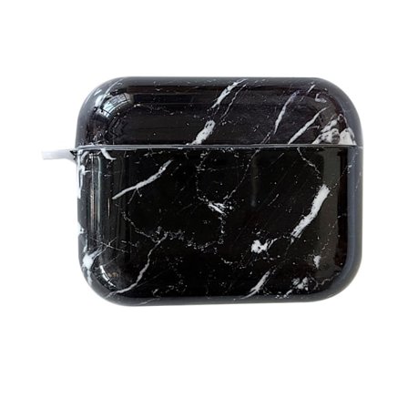 Honor Earbuds X2 marmormönstrat fodral - Svart