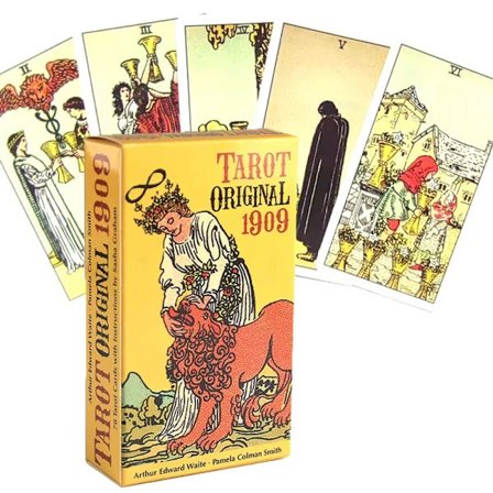 Tarot Original 1909 Kortlek 1909 Rider Waite Smith Tarot Brädspel Spådom
