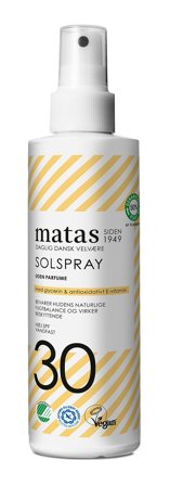 3 for 2 - Matas Striber Solspray SPF 30 Uden Parfume 200 ml, Skincare, Solpleje, Solcreme