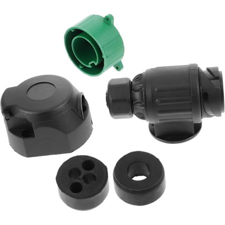 2025 Seneste Model 1 Sæt Stik Trailer Adapter Holdbart Stik for Nem Installation Kompatibel med Forskellige Køretøjer Designet til Stilfuld App