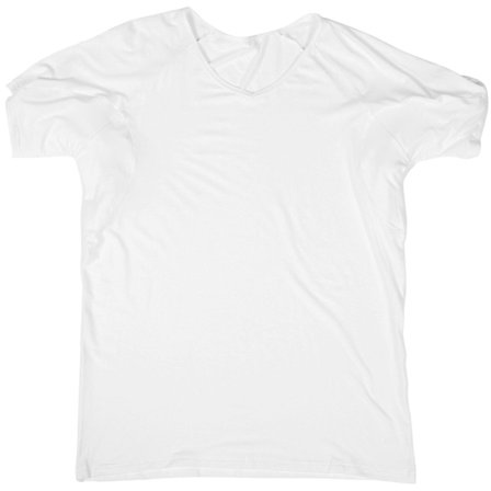 Svettebestandig Undertrøye for Menn Svette Underarm Pute T-skjorte Pustende Underarm Svette Pute Klær