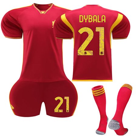 2023-2024 A.S. Roma Kotipelipaita lapsille nro 21 Dybala