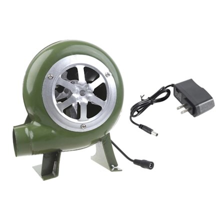 12V Luftblæser Grill BBQ Ventilator Bærbar Grill Luftblæser til Udendørs Grill Ildbælg Camping Vandring 30W/40W/80W