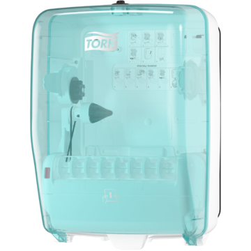 Dispenser Tork Turkos/Vit W6 Tvättstation
