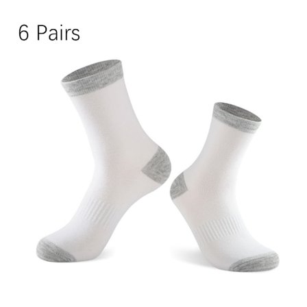 Miesten topatut kestävät puuvillaiset työsukat, joissa on kosteutta,