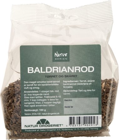 Natur Drogeriet Baldrianrod 100 g, Helse & Madvarer, Te, Urtete