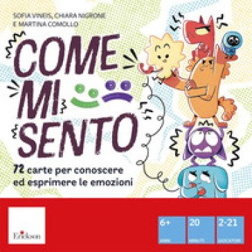 Come mi sento. 72 carte per conoscere ed esprimere le emozioni. Con Libro rilegato Sofia Vineis