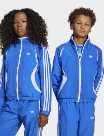 adidas Originals Woven Tracktop - Blue - 134
