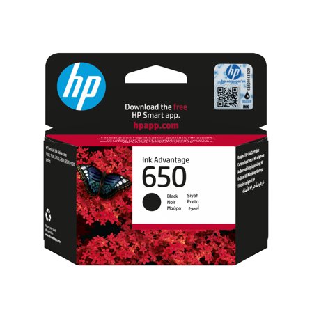 HP 650 - svart - original - Ink Advantage - blekkpatron