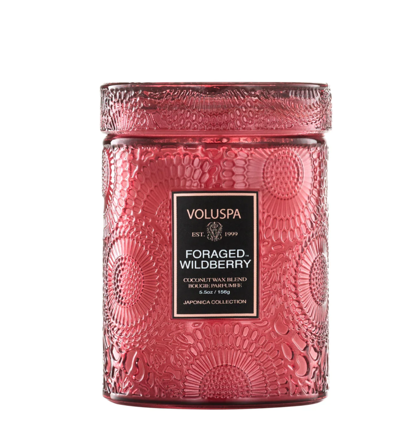 Voluspa Foraged-Wildberry Duftlys Small 50t