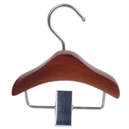 Mini Kleshenger Kjæledyr Klesstativ Multifunksjonell Mini Kleshenger i Tre Med Klype