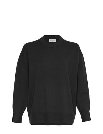 Mschmaura Rachelle Pullover Tops Knitwear Jumpers Black MSCH Copenhagen