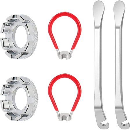 Sykkelhjulnøkkel 6 stk Sykkel Eiker Nøkkel Verktøy Stål Justerbar