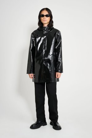 Stockholm Opal Raincoat Black