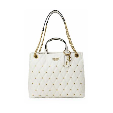 Guess, Shoulder Bag Hwqs 85 53240 IVO Wit, Dames, Maat:ONE Size