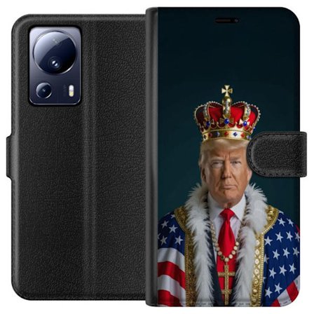 Kompatibelt Lommeboketui til Xiaomi 13 Lite Trump som kung