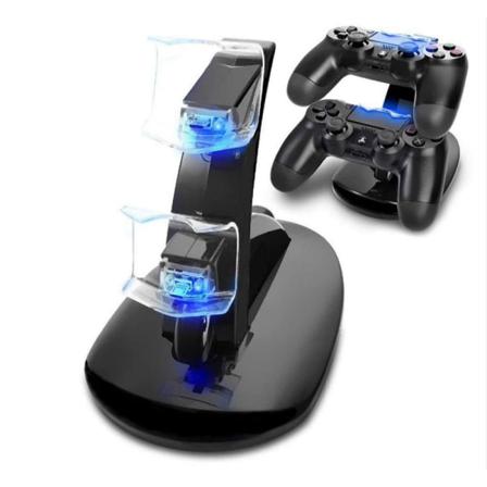 Ps4 Controller Micro Dual Controller Hållare Laddare