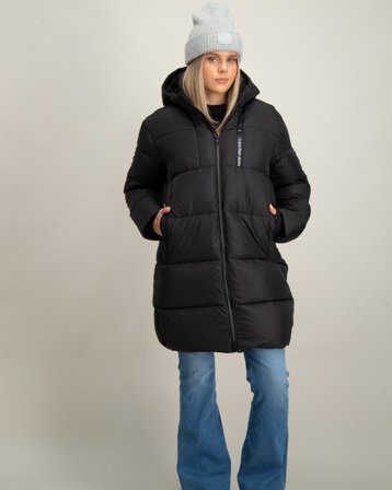 Calvin Klein ESSENTIAL PARKA PUFFER Sort Jakker Pige - Kids Brand Store