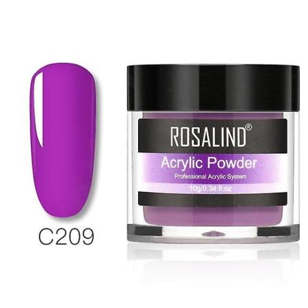 Akryl Nagelpulver För Nagelförlängning Polish Nail Art Dekorationer Kristall C209