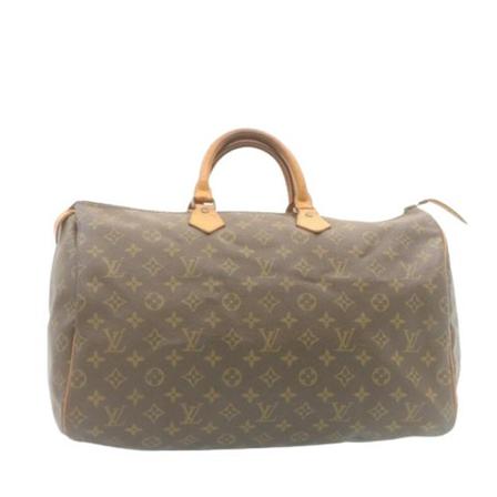 Louis Vuitton Vintage, Pre-owned Speedy 40 Bruin, Dames, Maat:ONE Size,leer