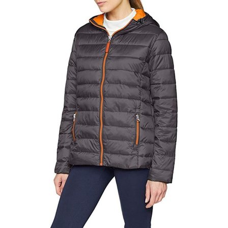 Result Urban Mens Snowbird Hooded Jacket S Grå/Orange