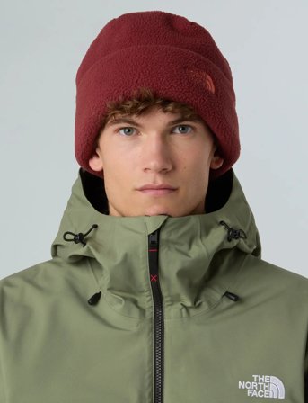 The North Face Whimzy Powder Beanie - Burgundy - S/M