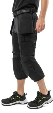 Arbetsbyxor Fristads Herr Piratbyxa stretch 2600 GLWS, Svart Arbetskläder
